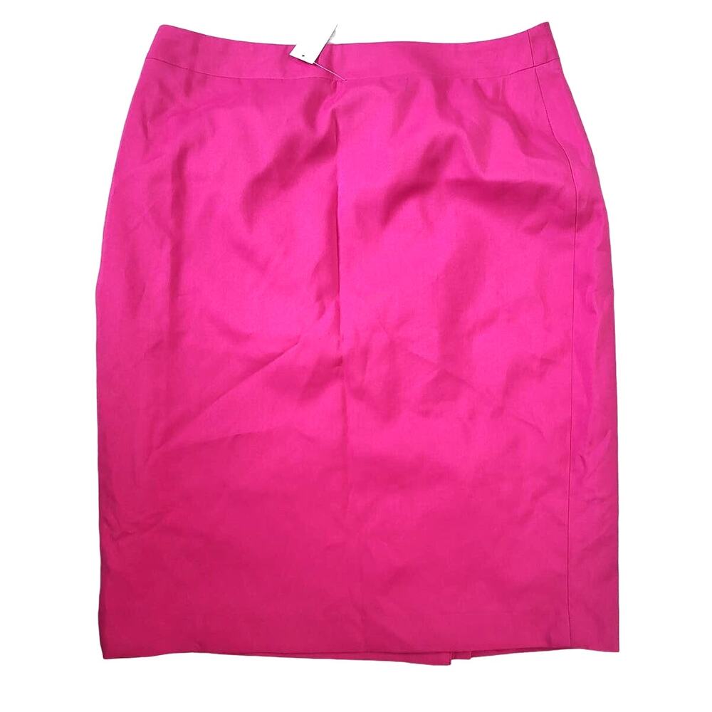 Vintage Emily Brand Women's Skirt in Fuchsia - Size 8